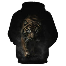 Load image into Gallery viewer, 3D Tiger Hoodie Collection V4