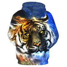Load image into Gallery viewer, 3D Tiger Hoodie Collection V4