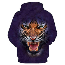 Load image into Gallery viewer, 3D Tiger Hoodie Collection V4
