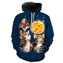 Load image into Gallery viewer, 3D Cat Hoodie Collection V1