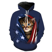 Load image into Gallery viewer, 3D Cat Hoodie Collection V1