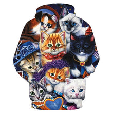 Load image into Gallery viewer, 3D Cat Hoodie Collection V2