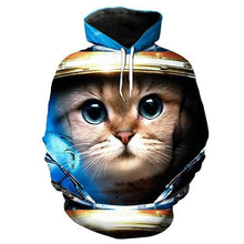 Load image into Gallery viewer, 3D Cat Hoodie Collection V3