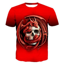 Load image into Gallery viewer, 3D Skull T-shirt Collection V1