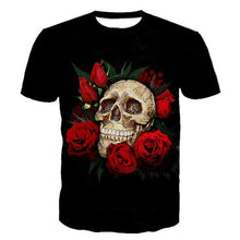Load image into Gallery viewer, 3D Skull T-shirt Collection V1