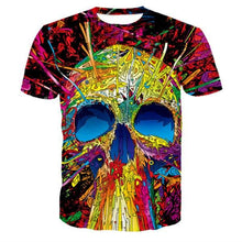 Load image into Gallery viewer, 3D Skull T-shirt Collection V1