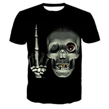 Load image into Gallery viewer, 3D Skull T-shirt Collection V1