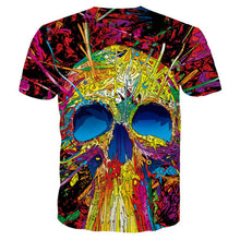 Load image into Gallery viewer, 3D Skull T-shirt Collection V1