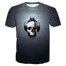 Load image into Gallery viewer, 3D Skull T-shirt Collection V2