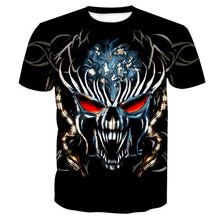 Load image into Gallery viewer, 3D Skull T-shirt Collection V2