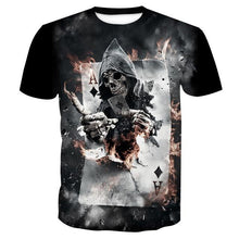Load image into Gallery viewer, 3D Skull T-shirt Collection V2