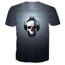 Load image into Gallery viewer, 3D Skull T-shirt Collection V2