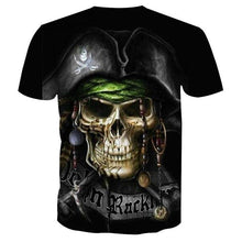 Load image into Gallery viewer, 3D Skull T-shirt Collection V2