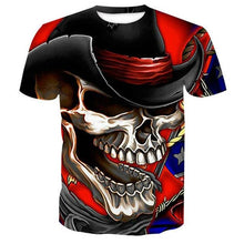 Load image into Gallery viewer, 3D Skull T-shirt Collection V3