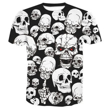 Load image into Gallery viewer, 3D Skull T-shirt Collection V3