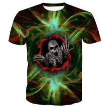 Load image into Gallery viewer, 3D Skull T-shirt Collection V3