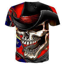 Load image into Gallery viewer, 3D Skull T-shirt Collection V3