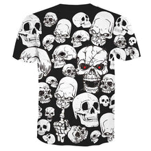 Load image into Gallery viewer, 3D Skull T-shirt Collection V3
