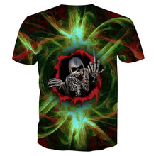 Load image into Gallery viewer, 3D Skull T-shirt Collection V3