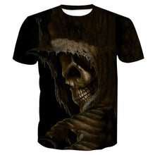 Load image into Gallery viewer, 3D Skull T-shirt Collection V4