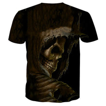 Load image into Gallery viewer, 3D Skull T-shirt Collection V4