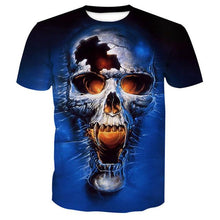 Load image into Gallery viewer, 3D Skull T-shirt Collection V5