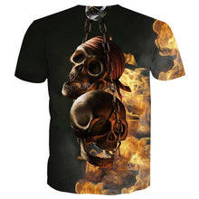 Load image into Gallery viewer, 3D Skull T-shirt Collection V5