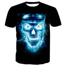 Load image into Gallery viewer, 3D Skull T-shirt Collection V6