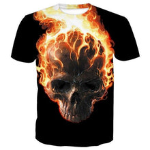 Load image into Gallery viewer, 3D Skull T-shirt Collection V6