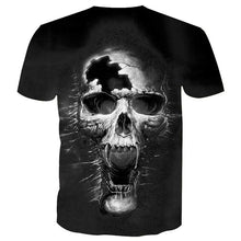 Load image into Gallery viewer, 3D Skull T-shirt Collection V6