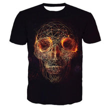 Load image into Gallery viewer, 3D Skull T-shirt Collection V7