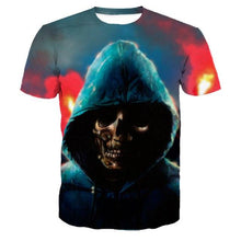 Load image into Gallery viewer, 3D Skull T-shirt Collection V7