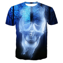 Load image into Gallery viewer, 3D Skull T-shirt Collection V7
