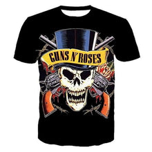 Load image into Gallery viewer, 3D Skull T-shirt Collection V8