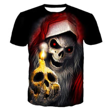 Load image into Gallery viewer, 3D Skull T-shirt Collection V8