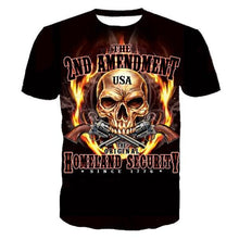 Load image into Gallery viewer, 3D Skull T-shirt Collection V8