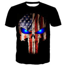 Load image into Gallery viewer, 3D Skull T-shirt Collection V8