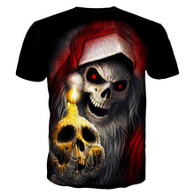 Load image into Gallery viewer, 3D Skull T-shirt Collection V8