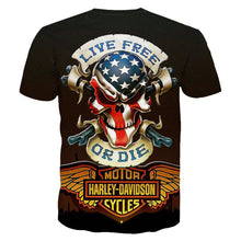 Load image into Gallery viewer, 3D Skull T-shirt Collection V9