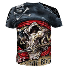 Load image into Gallery viewer, 3D Skull T-shirt Collection V9