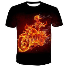 Load image into Gallery viewer, 3D Skull T-shirt Collection V11
