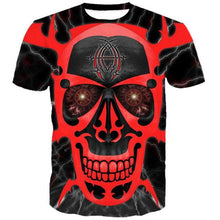 Load image into Gallery viewer, 3D Skull T-shirt Collection V12
