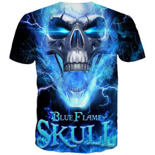 Load image into Gallery viewer, 3D Skull T-shirt Collection V12