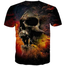 Load image into Gallery viewer, 3D Skull T-shirt Collection V13