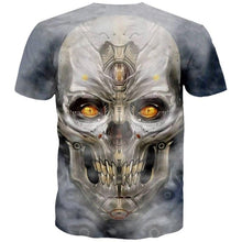 Load image into Gallery viewer, 3D Skull T-shirt Collection V15