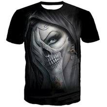 Load image into Gallery viewer, 3D Skull T-shirt Collection V16