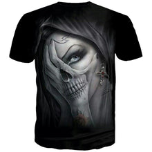Load image into Gallery viewer, 3D Skull T-shirt Collection V16