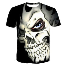 Load image into Gallery viewer, 3D Skull T-shirt Collection V18