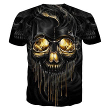 Load image into Gallery viewer, 3D Skull T-shirt Collection V18