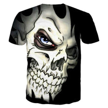 Load image into Gallery viewer, 3D Skull T-shirt Collection V18